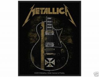 Metallica - Hetfield Guitar - Woven Patch -