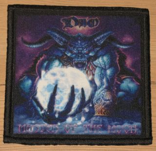 Dio " Master Of The Moon " Silk Screen Patch