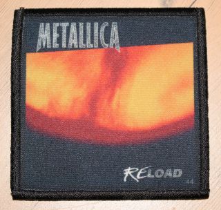 Metallica " Reload " Silk Screen Patch