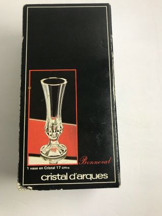 Cristal d ' Arques Lead Crystal,  Bonneval Style 6.  75 