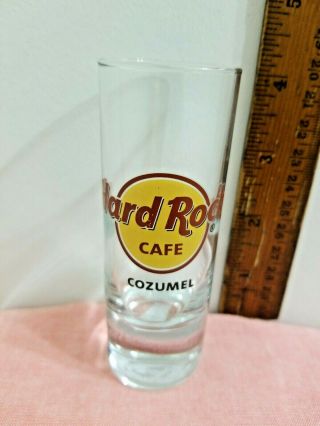 Hard Rock Cafe Collectors Shot Glass - Cozumel
