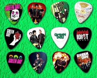 Green Day - Guitar Picks - Set Of 12