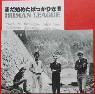 Human League Philip Oakey Ian Craig Marsh Martyn Ware 1980 Clipping Japan Rf 6j