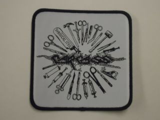 Carcass Surgical Steel Woven Patch