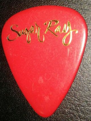 Sugar Ray Red Murphy Concert Tour Guitar Pick Rare Authentic