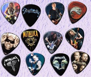 Metallica Guitar Picks Limited Edition Set Of 12