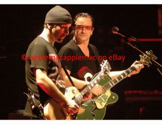The Best U2 8x10 Concert Photo - Unpublished Bono The Edge