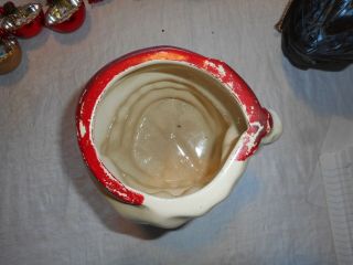 Vintage McCoy/ American Bisque USA Santa Cookie Jar No Lid 2