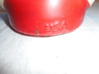 Vintage McCoy/ American Bisque USA Santa Cookie Jar No Lid 4