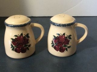 Home And Garden Party Celebrating Home Apple Salt And Pepper Stoneware
