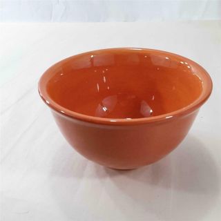 Tabletops Lifestyle Espana 6 " Mandarin Cereal Bowl Hand Painted Orange