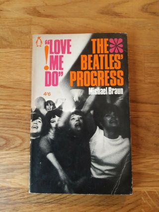 Love Me Do The Beatles Progress Paperback Book 1964
