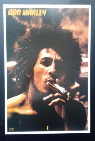 Bob Marley Rare 1991 Island Records Poster Dub Reggae Ska Rasta