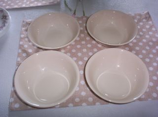 Corelle Sandstone/beige Pattern 6 - 1/4 Inch Cereal Bowls