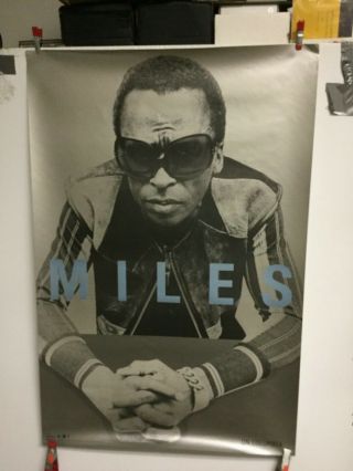 Miles Davis 1998 Promo Poster