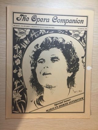 1980/1983 2 San Francisco The Opera Companion Guides Samson Et Dalila
