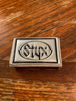 Styx Matches Rare Box Tommy Shaw