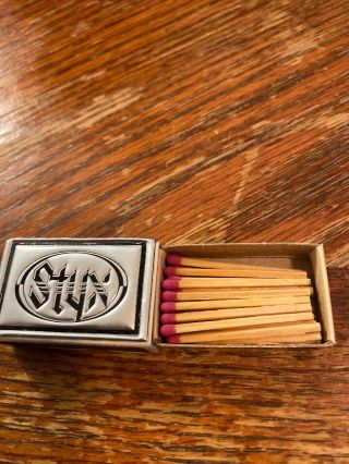 Styx Matches Rare Box Tommy Shaw 4