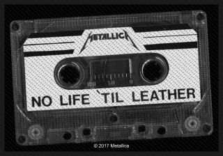 Official Licensed - Metallica - No Life Till Leather Sew On Patch Metal
