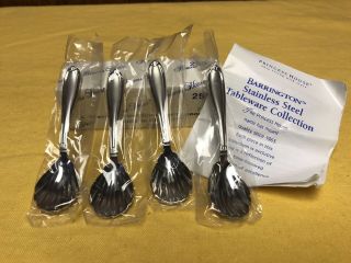 Princess House Barrington Stainless Steel Condiment Spoons