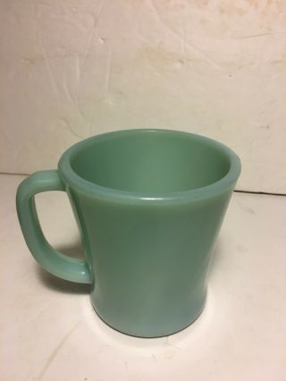 Vintage Fire King Jadeite Coffee Mug With D Handle