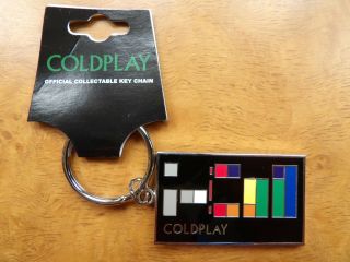 Coldplay Keyring