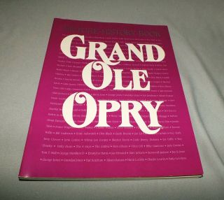 Grand Ole Opry Picture - History Book 1997