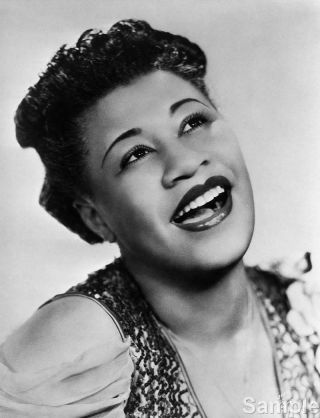 Ella Fitzgerald American Legend Jazz Singer 10x8 Music Photo Print