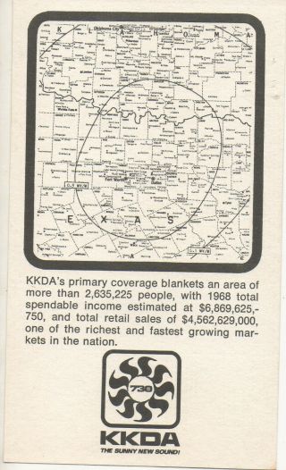 Kkda 730 Grand Prairie Texas Radio Coverage Map