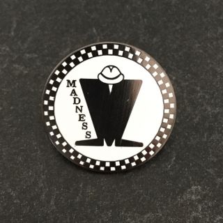 Madness Nutty Boys Ska Reggae Enamel Pin Badge - Rare