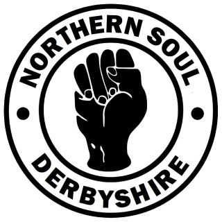 Northern Soul - Derbyshire - Car / Window Sticker / Decal,  1 / / Gifts