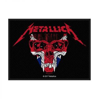 Official Licensed - Metallica - Uk Sew On Patch Metal Hetfield