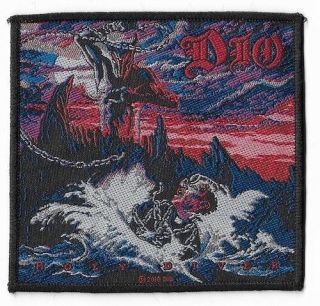 Official Licensed Merch Woven Sew - On Patch Heavy Metal Rock Dio Holy Diver Cover