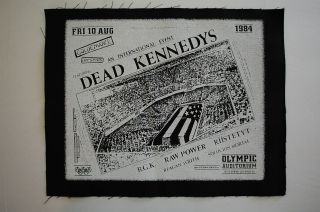 Dead Kennedys Backpatch (bp19) Punk Rock Back Patch Subhumans Adicts Sex Pistols