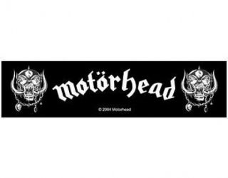 Motorhead War Pig 2010 Woven Superstrip Sew On Patch Official Merchandise Lemmy