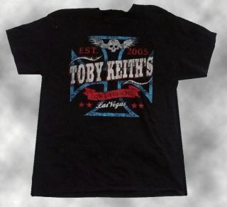 Toby Keith " I Love This Bar & Grill " Souvenir T - Shirt - Las Vegas