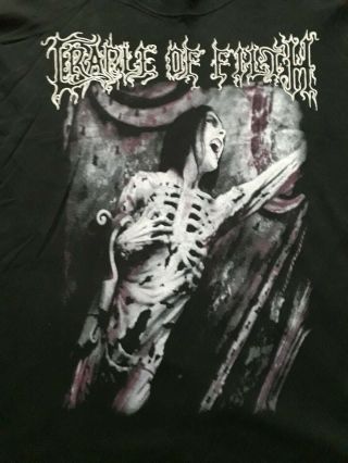 Cradle Of Filth Long Sleeve Shirt XL. 2