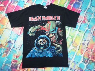 C26 Vintage Iron Maiden The Final Frontier Tour T - Shirt Small