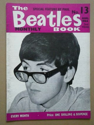 The Beatles Book Monthly: Issue No.  13 [august 1964]