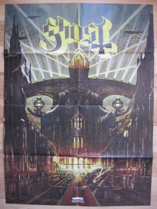 METAL HAMMER MUSIC POSTER AVENGED SEVENFOLD RONNIE JAMES DIO 2