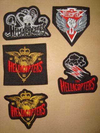 The Hellacopters - Logo Embroidered Patch By The Grace Of God High Visibility