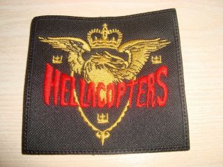 THE HELLACOPTERS - LOGO Embroidered PATCH By The Grace of God High visibility 3