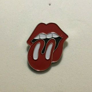 1 " The Rolling Stones Hat / Lapel Pin Lips / Tongue Logo