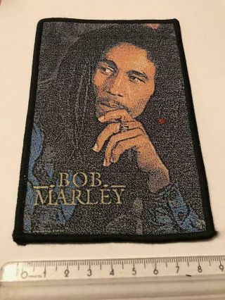 Bob Marley / Reggae Sew On Patch From 2000s - £0.  99 Post Worldwide