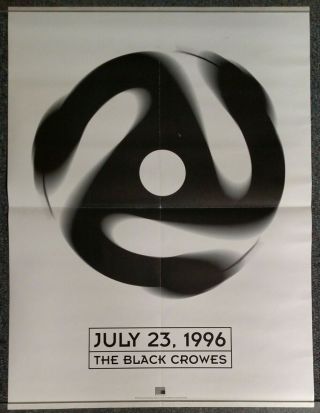 Black Crowes Three Snakes And One Charm 1996 Promo Poster