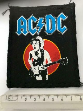 Acdc,  Ac/dc Angus Young Patch From 1990s - £0.  99 Post Worldwide