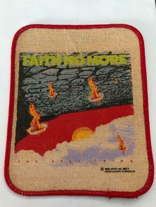 Faith No More Sew On Patch From 1990s - £0.  99 Post Worldwide