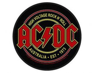 Official Licensed - Ac/dc - High Voltage Australia 73 Woven Sew - On Patch Rock