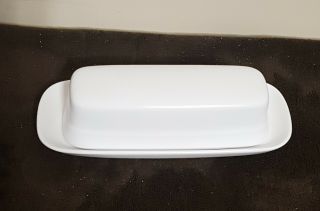 Noritake Progressions Au Natural Covered Butter Dish With Lid 9073