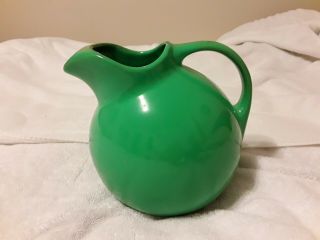 Green Hall 633 Ball Pitcher With Ice Lip